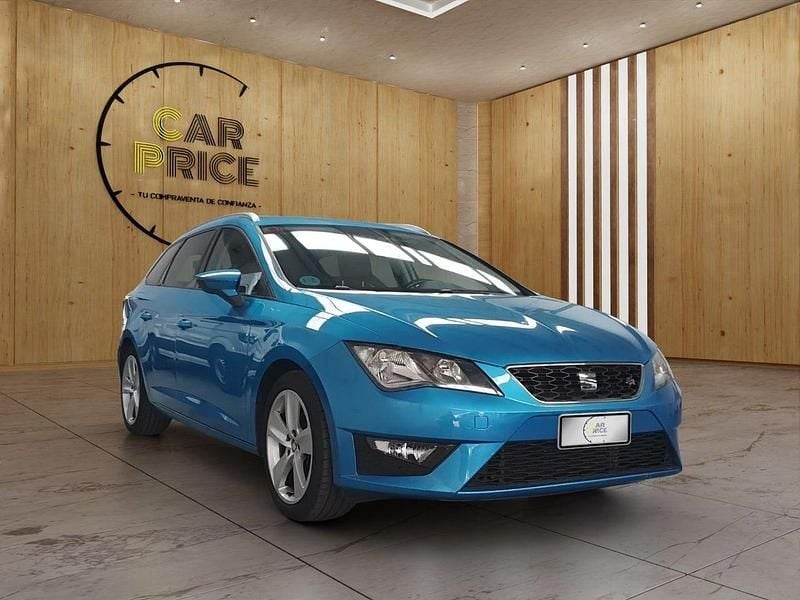 Brugt Seat Leon ST FR 150 HK (110 kW) 2016 Blå Stationcar