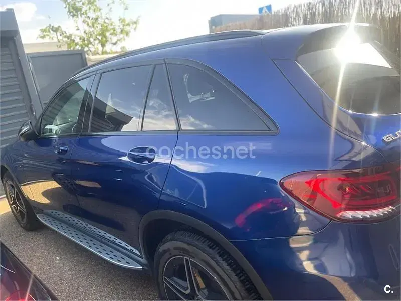 Usado Mercedes GLC300de 306 CV (225 kW) 2020 Azul SUV