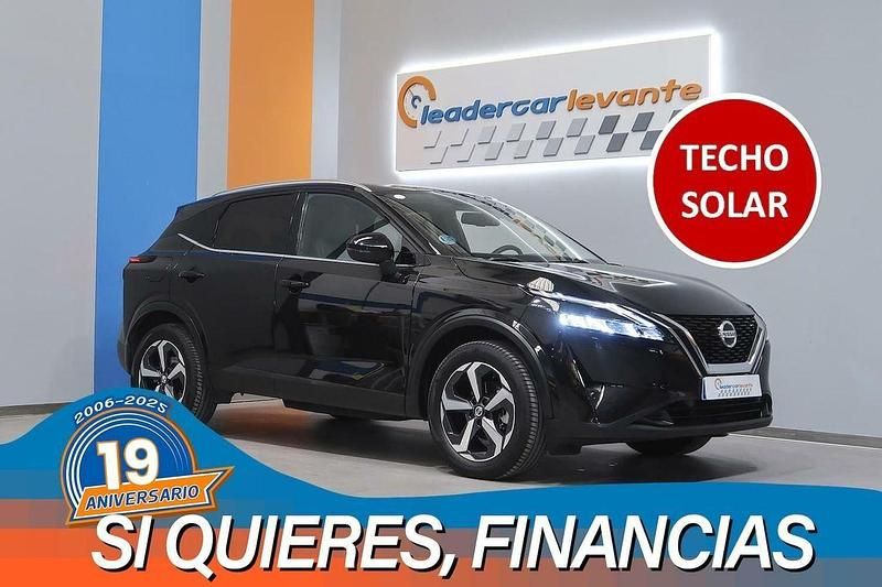 Negro Usado 2021 Nissan Qashqai N-Connecta SUV | 22.900 € (Caro) - Imagen 1/4