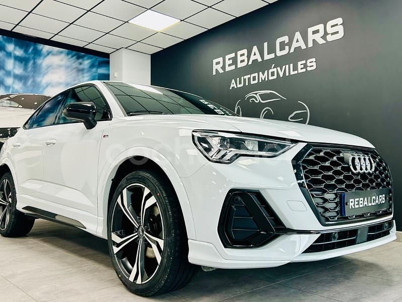 Blanco Usado 2021 Audi Q3 Sportback Black Edition SUV | 35.990 € (Precio justo) - Imagen 1/4