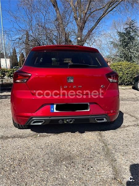 Usado Seat Ibiza FR 150 CV (110 kW) 2017 Rojo Berlina