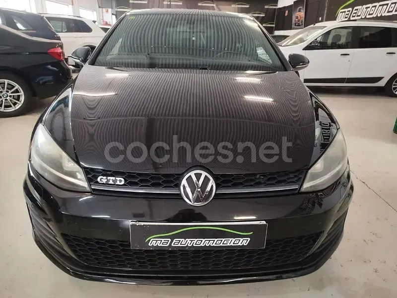 Usado VW Golf VII GTD 184 CV (135 kW) 2014 Negro Berlina
