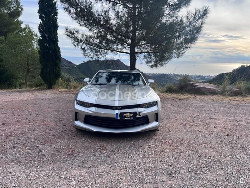 Gris / plata Usado 2015 Chevrolet Camaro Coupe | 34.500 € (Super precio) - Imagen 1/4