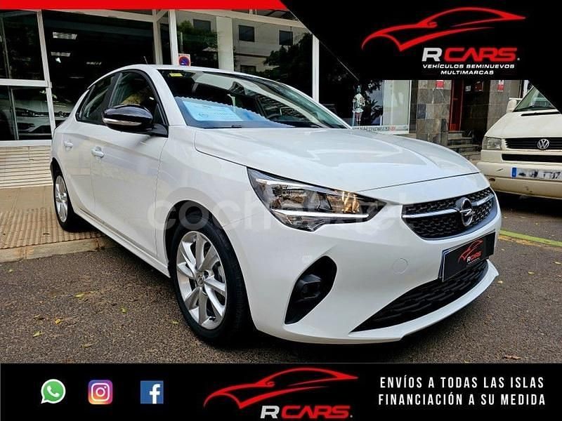Blanco Usado 2021 Opel Corsa Edition Berlina | 12.990 € (Precio justo) - Imagen 1/4