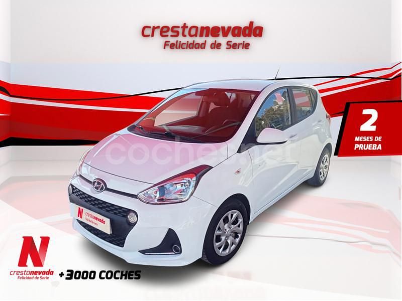 Blanco Usado 2019 Hyundai i10 Utilitario | 9490 € (Precio justo) - Imagen 1/4