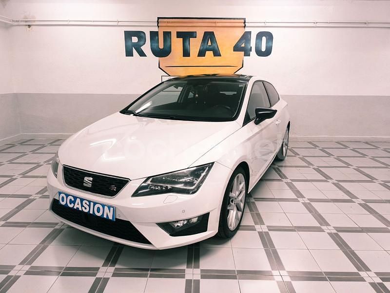 Blanco Usado 2015 Seat Leon FR Berlina | 10.500 € (Super precio) - Imagen 1/4