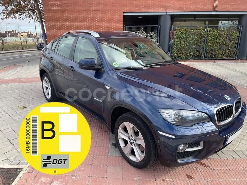 Usado BMW X6 245 CV (180 kW) 2012 Azul SUV