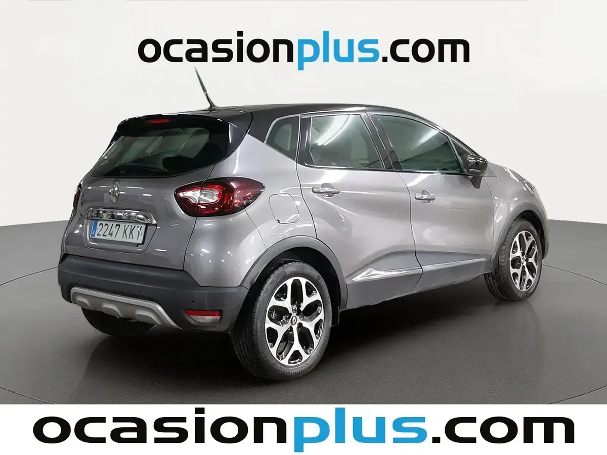 Usado Renault Captur Zen 90 CV (66 kW) 2018 Gris SUV