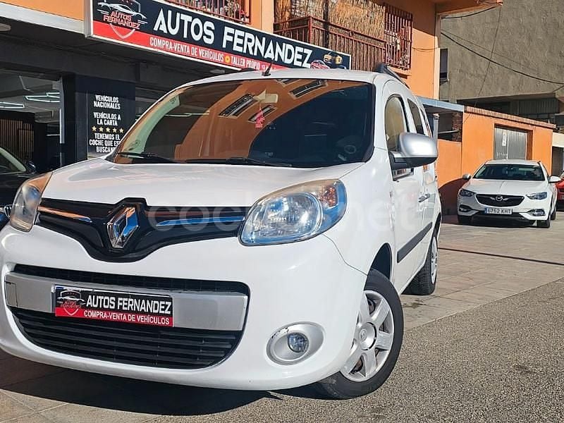 Blanco Usado 2015 Renault Kangoo SE Familiar | 9900 € (Precio justo) - Imagen 1/4