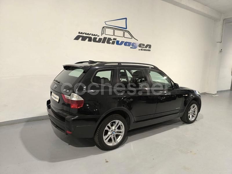Usado BMW X3 177 CV (130 kW) 2009 Negro SUV