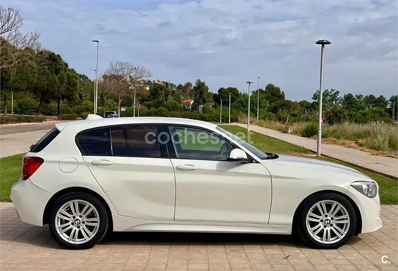 Usado BMW 118 M Sport 143 CV (105 kW) 2013 Blanco Utilitario