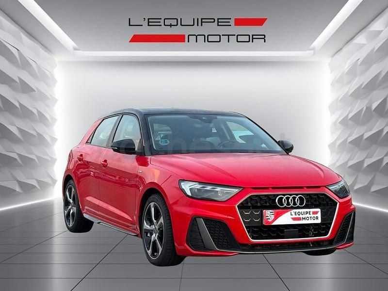Usado Audi A1 Sportback S-Line 116 CV (85 kW) 2019 Rojo Utilitario