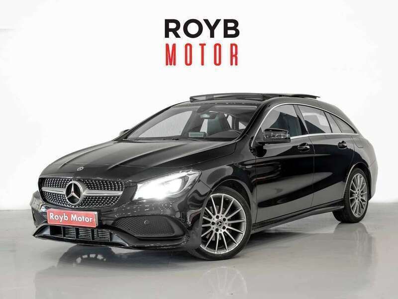 Negro Usado 2019 Mercedes CLA200 Shooting Brake Familiar | 28.900 € - Imagen 1/4