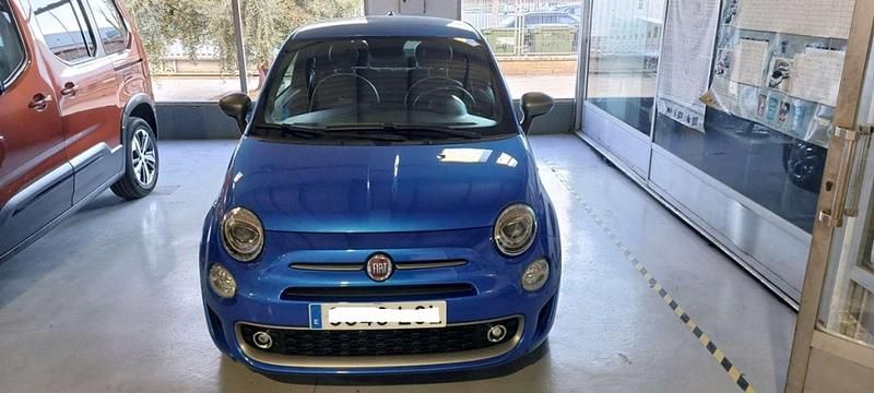 Usado Fiat 500C Sport 71 CV (52 kW) 2021 Azul Descapotable