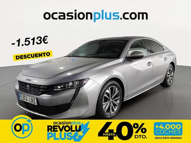 Usado Peugeot 508 Allure 130 CV (95 kW) 2021 Gris Berlina