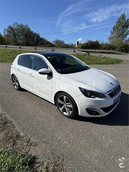 Blanco Usado 2017 Peugeot 308 GT-line Berlina | 11.999 € (Precio justo) - Imagen 1/4