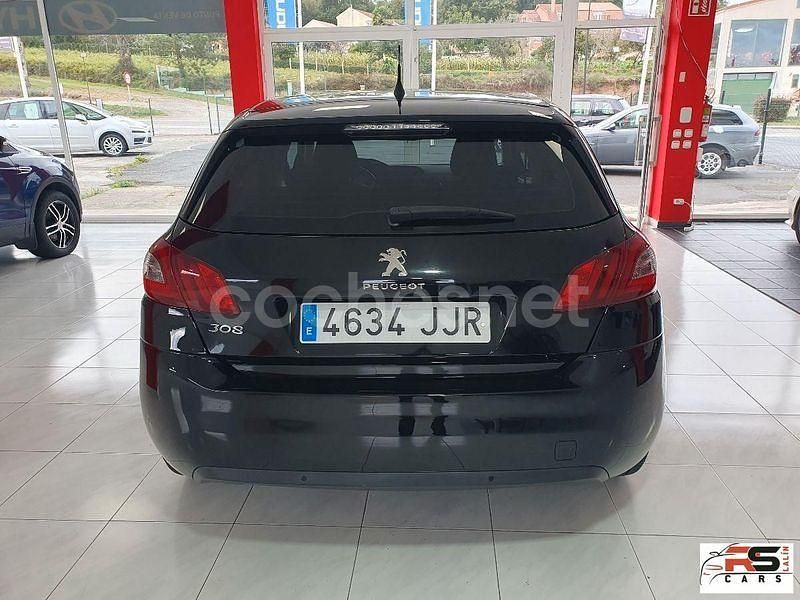 Usado Peugeot 308 Business-Line 100 CV (73 kW) 2015 Negro Berlina