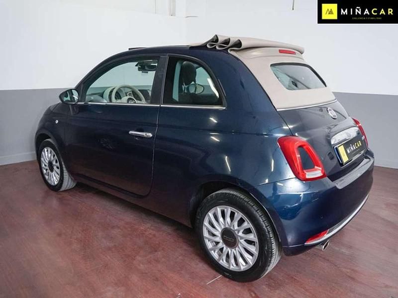 Usado Fiat 500C 71 CV (52 kW) 2023 Azul Descapotable