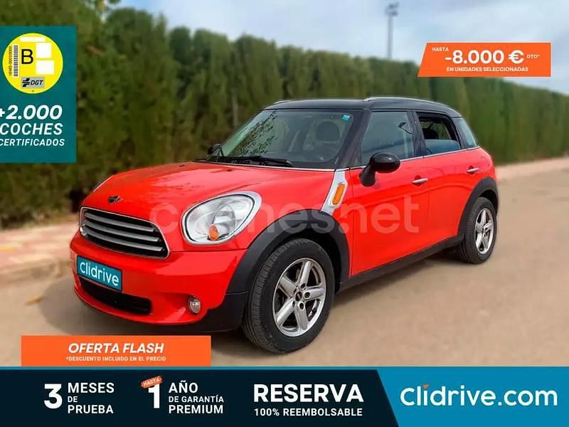 Rojo Usado 2011 Mini Cooper D Countryman SUV | 9290 € (Precio justo) - Imagen 1/3