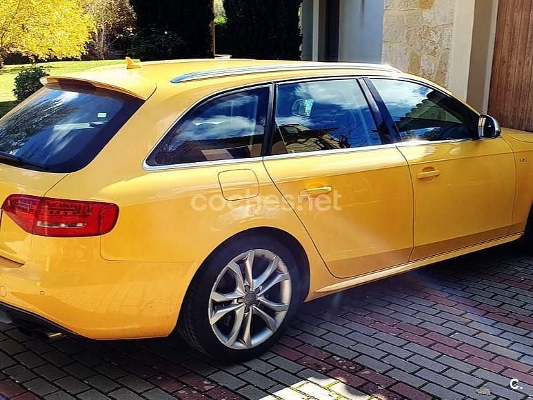 Usado Audi S4 344 CV (253 kW) 2009 Amarillo Familiar