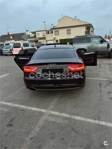 Usado Audi A5 Sportback S-Line 177 CV (130 kW) 2012 Negro Utilitario