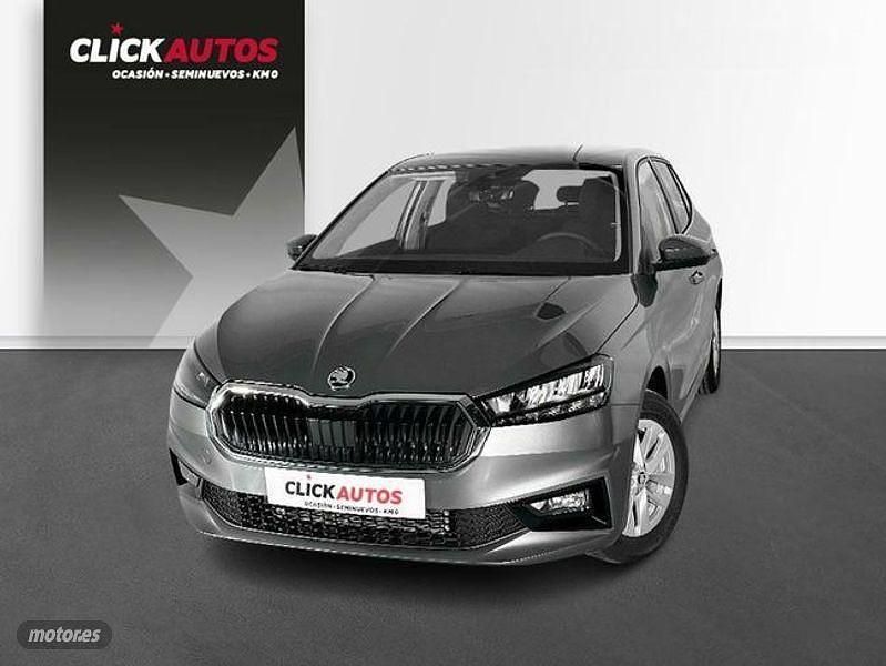 Usado Skoda Fabia Ambition 110 CV (80 kW) 2023 Gris Utilitario
