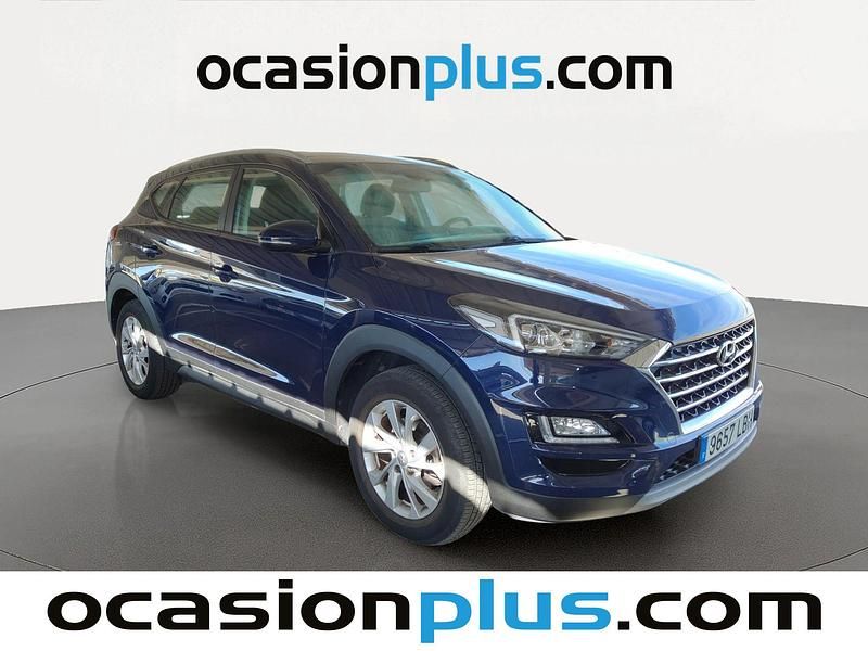 Usado Hyundai Tucson 177 HP (130 kW) 2019 Azul SUV