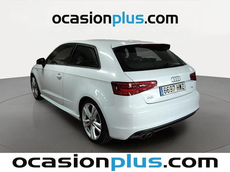 Usado Audi A3 S-Line 150 CV (110 kW) 2014 Blanco Utilitario
