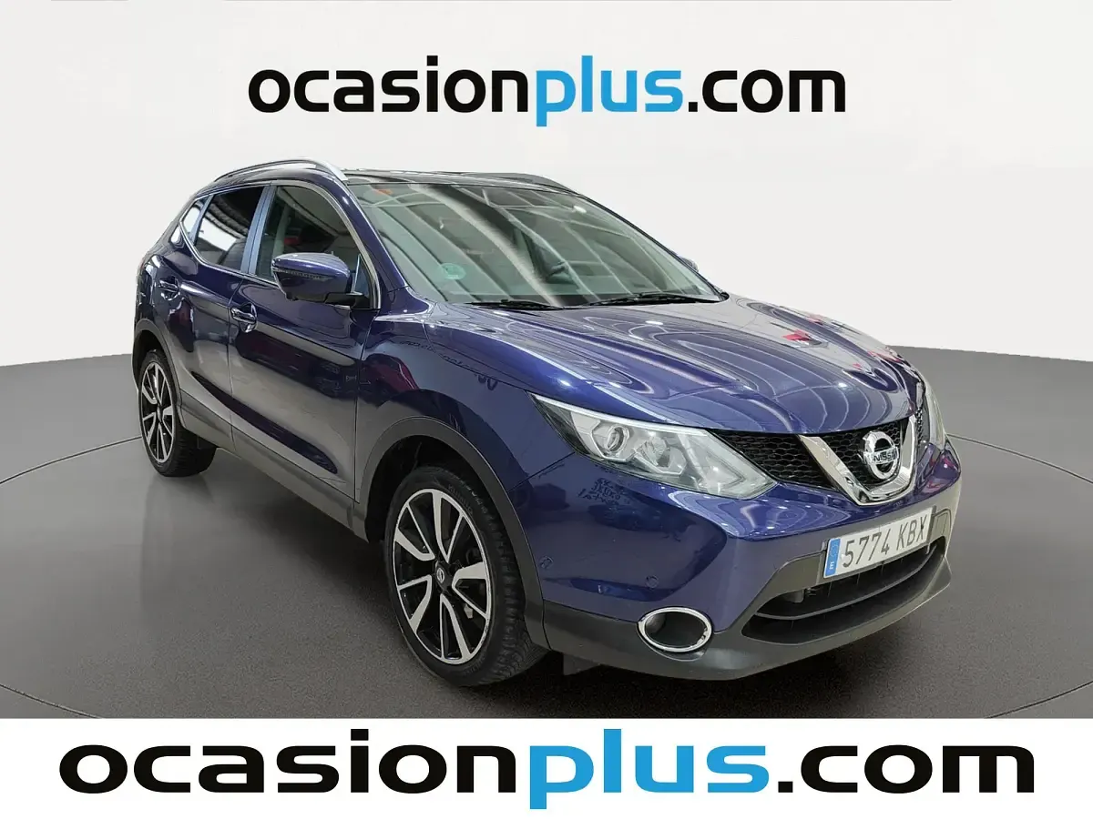 Usado Nissan Qashqai Tekna+ 131 CV (96 kW) 2017 Azul SUV
