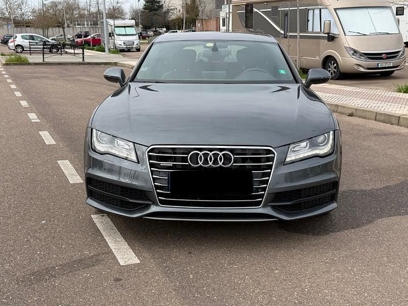 Usado Audi A7 Sportback S-Line 245 CV (180 kW) 2014 Gris / plata Utilitario