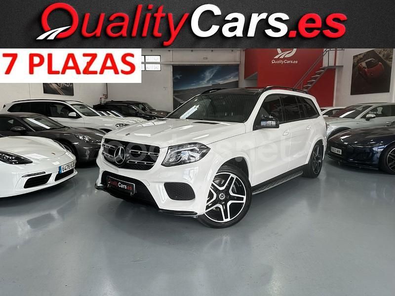 Blanco Usado 2018 Mercedes GLS350 SUV | 49.900 € (Un poco caro) - Imagen 1/4