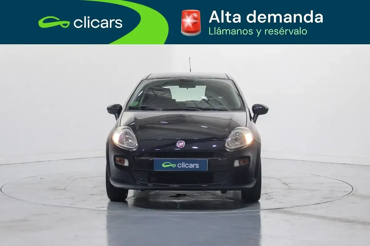 Usado Fiat Punto S 69 CV (50 kW) 2017 Negro Utilitario