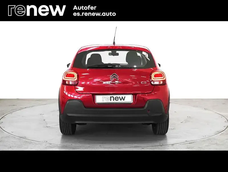 Usado Citroën C3 Feel 82 CV (60 kW) 2017 Rojo Berlina