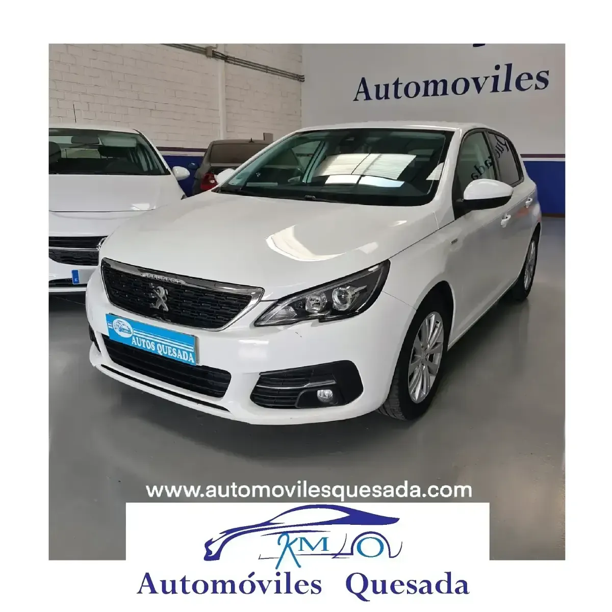 Usado Peugeot 308 Style 100 CV (73 kW) 2019 Blanco Utilitario