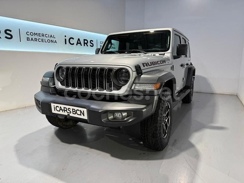 Usado Jeep Wrangler Rubicon 272 CV (200 kW) 2024 Gris / plata SUV