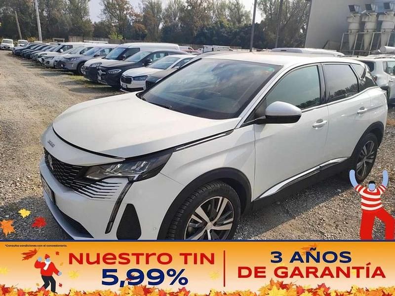 Blanco Usado 2021 Peugeot 3008 Allure SUV | 15.084 € (Buen precio) - Imagen 1/4
