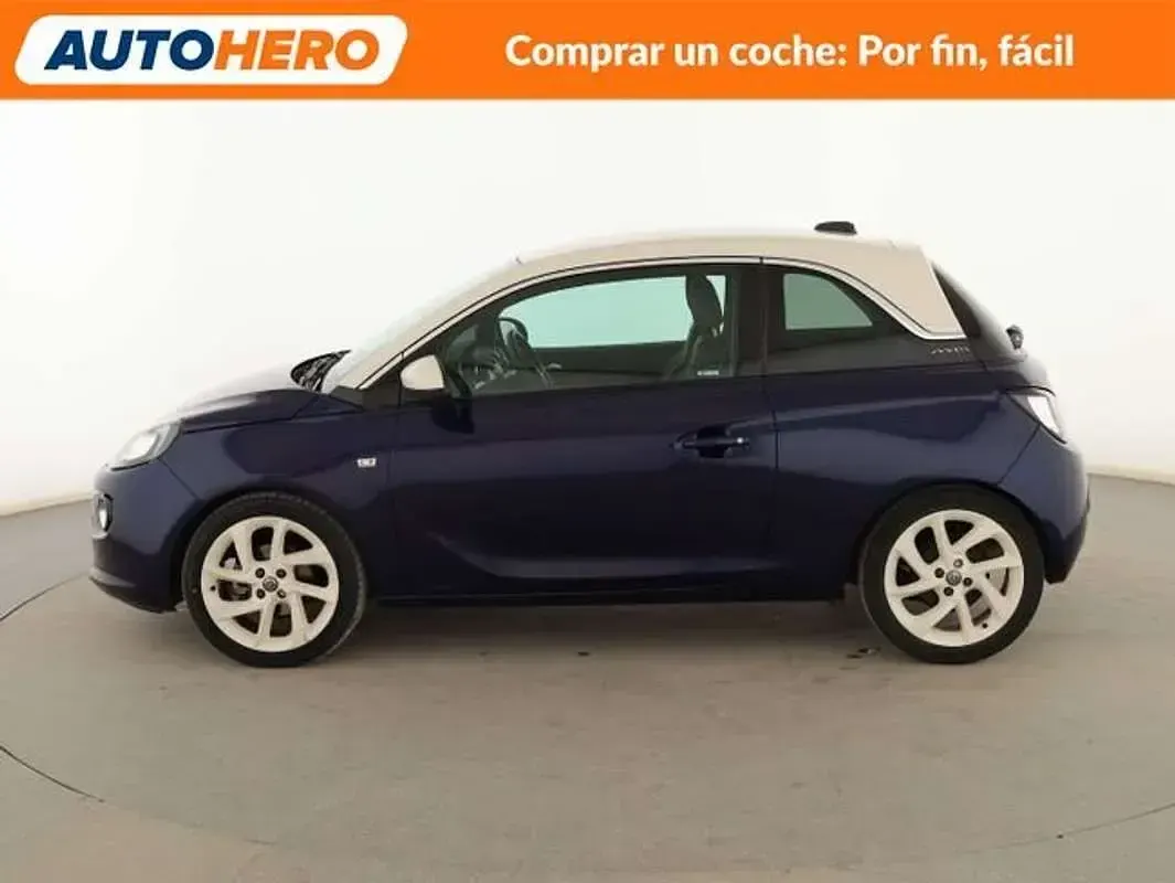 Usado Opel Adam Slam 101 CV (74 kW) 2017 Azul Utilitario