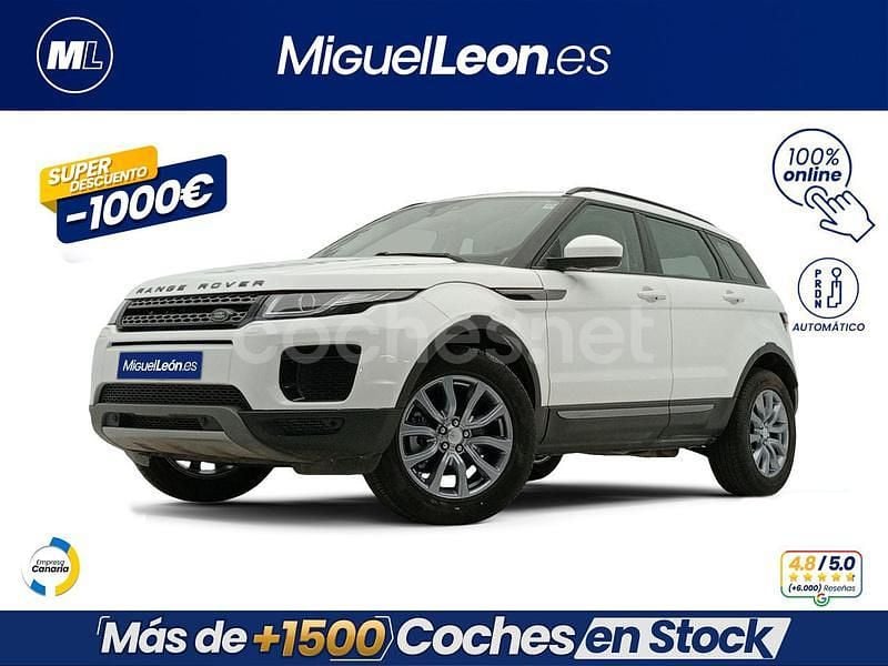 Blanco Usado 2018 Land Rover Range Rover evoque SE SUV | 18.985 € (Caro) - Imagen 1/3