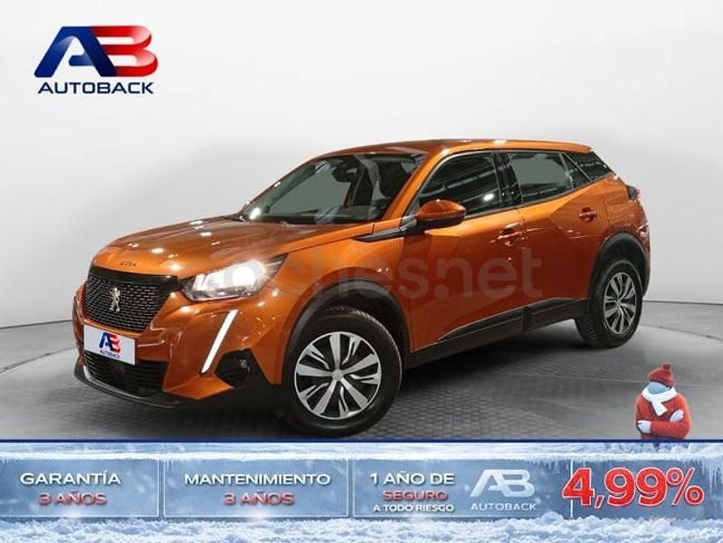 Naranja Usado 2021 Peugeot 2008 Active SUV | 11.150 € (Buen precio) - Imagen 1/2