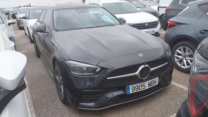 Usado Mercedes C200 163 CV (119 kW) 2022 Negro Berlina