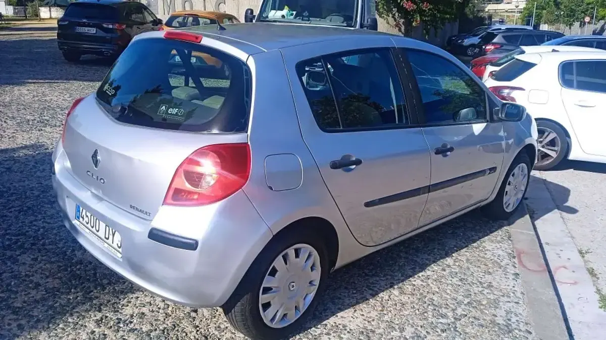 Usado Renault Clio Dynamique 86 CV (63 kW) 2006 Gris Utilitario