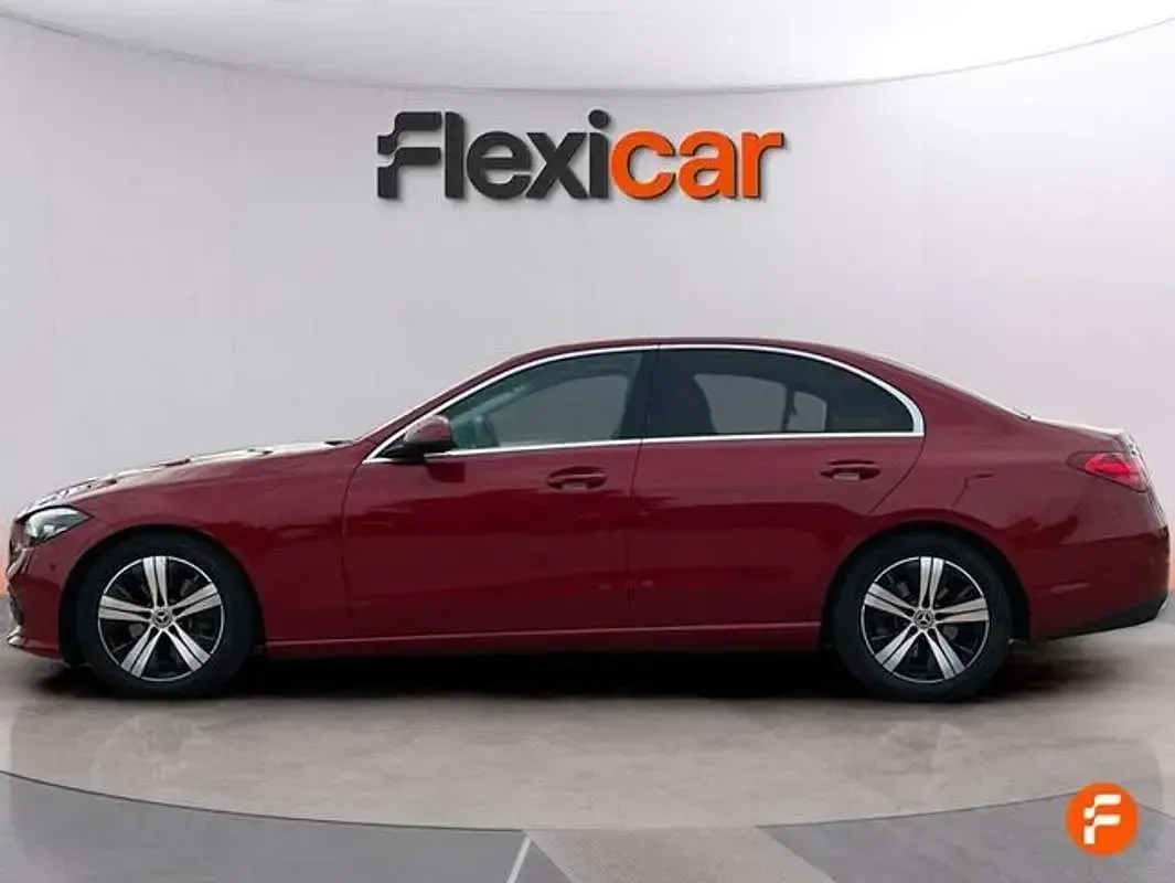 Usado Mercedes C200 163 CV (119 kW) 2023 Rojo Berlina