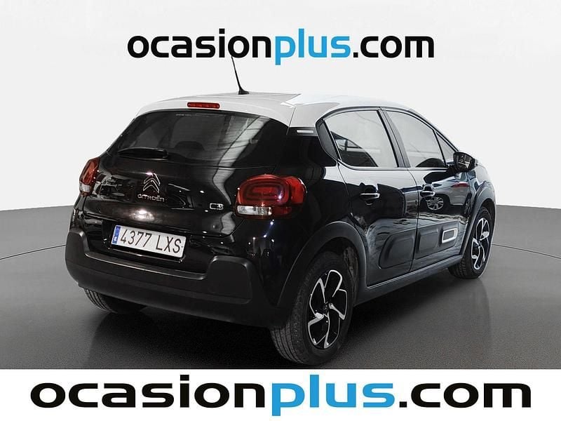 Usado Citroën C3 Feel 83 CV (61 kW) 2022 Negro Utilitario
