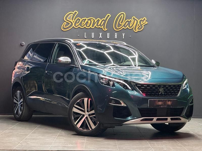 Azul Usado 2019 Peugeot 5008 GTi SUV | 22.690 € (Precio justo) - Imagen 1/4