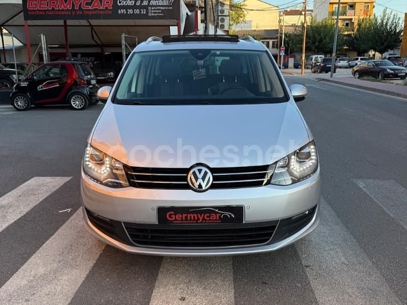 Gris / plata Usado 2017 VW Sharan Sportline Monovolumen | 18.999 € (Buen precio) - Imagen 1/4