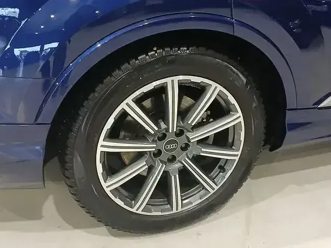 Usado Audi Q7 S-Line 290 CV (213 kW) 2020 Azul SUV