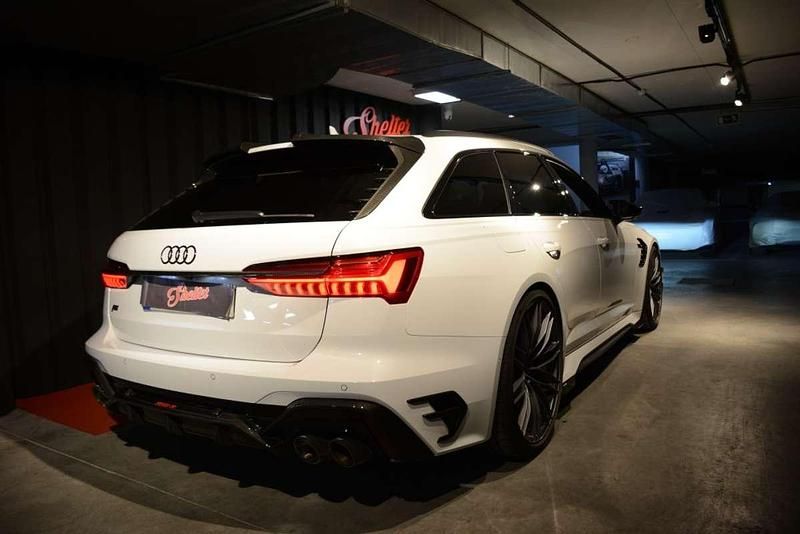 Usado Audi RS6 600 CV (441 kW) 2021 Blanco Familiar