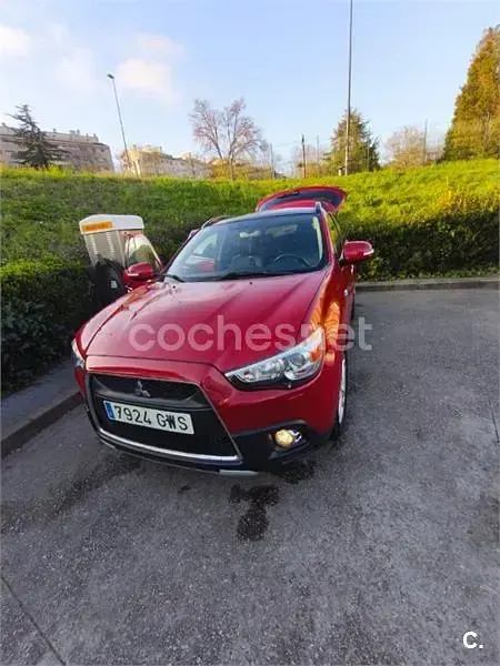 Usado Mitsubishi ASX 150 CV (110 kW) 2010 Rojo SUV