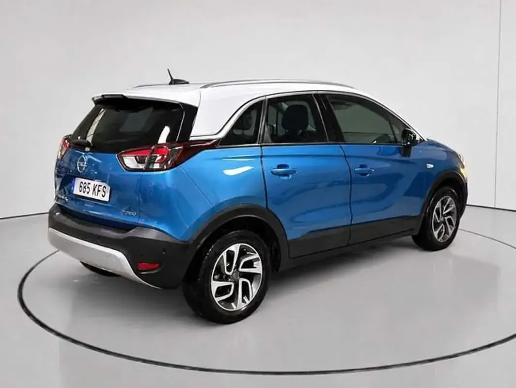 Usado Opel Crossland X Excellence 110 HP (80 kW) 2017 Azul SUV