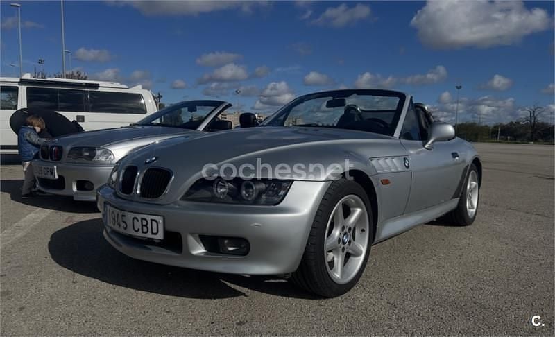 Usado BMW Z3 140 CV (102 kW) 1998 Gris / plata Descapotable